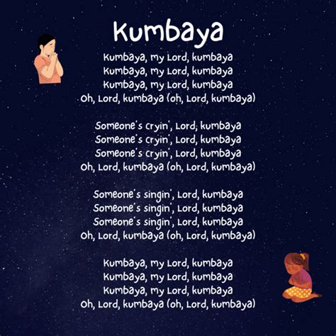 kumbati meaning|Kumbaya: History of an Old Song .